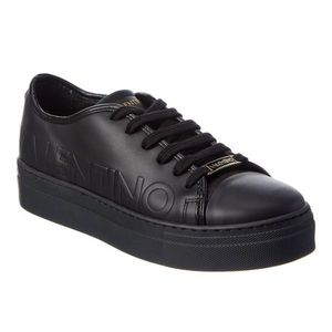 new valentino sneakers size 8.5 black with box